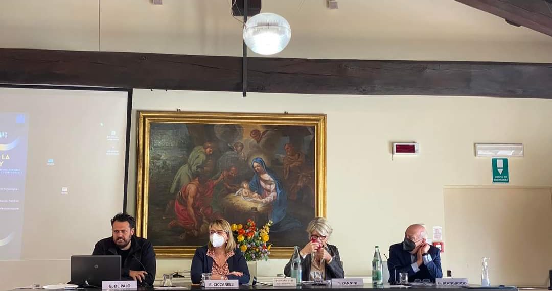 Il progetto “Comunichiamo” del Forum Famiglie Calabria si è concluso a Sant’Onofrio 1 da sx de palo ciccarelli zannini blangiardo