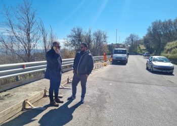 sopralluogo solano lavori sulla sp 14