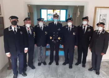 Le Delegazioni Anmi di Pizzo e Amantea in visita alla Capitaneria di Porto di Vibo Marina