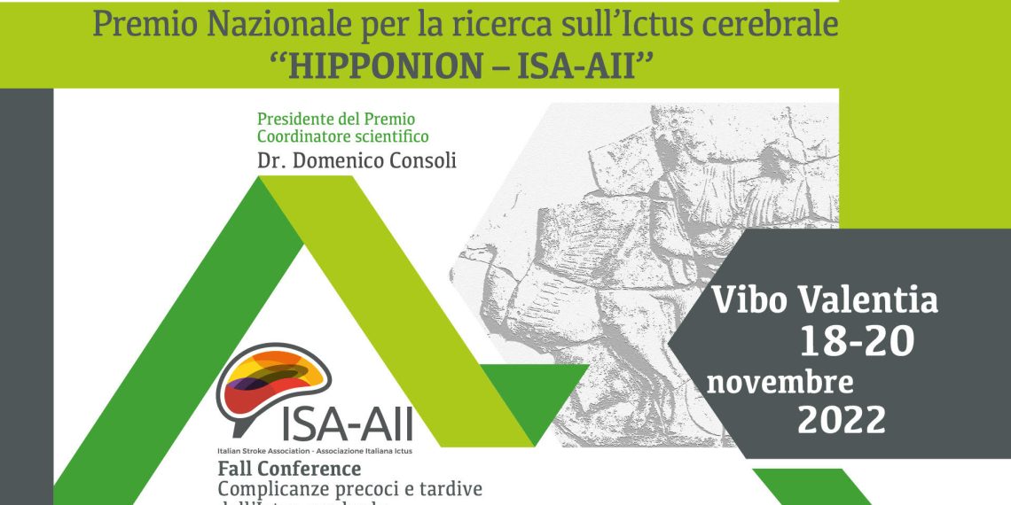 Premio Hipponion, fine settimana a Vibo Valentia dedicato agli studi sull'ictus cerebrale 1 Premio Hipponion, fine settimana a Vibo Valentia dedicato agli studi sull’ictus cerebrale