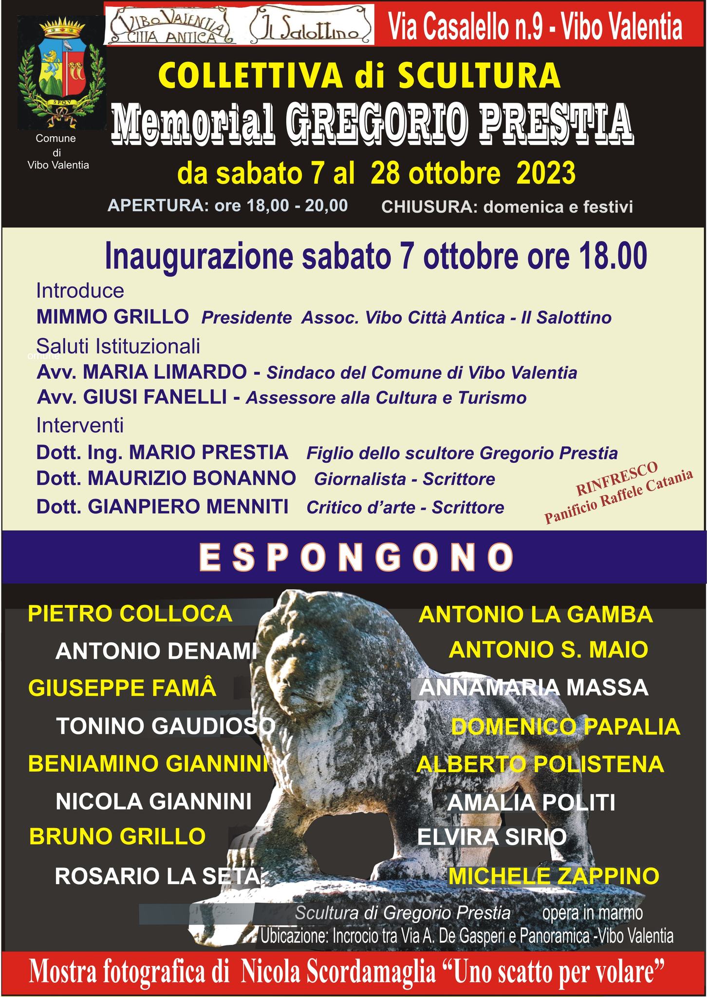 Sabato 7 ottobre alle 18.00 presso "Il Salottino", l'inaugurazione del Memorial Gregorio Prestia 3 384098282 7388689031159599 3226445608159819471 n