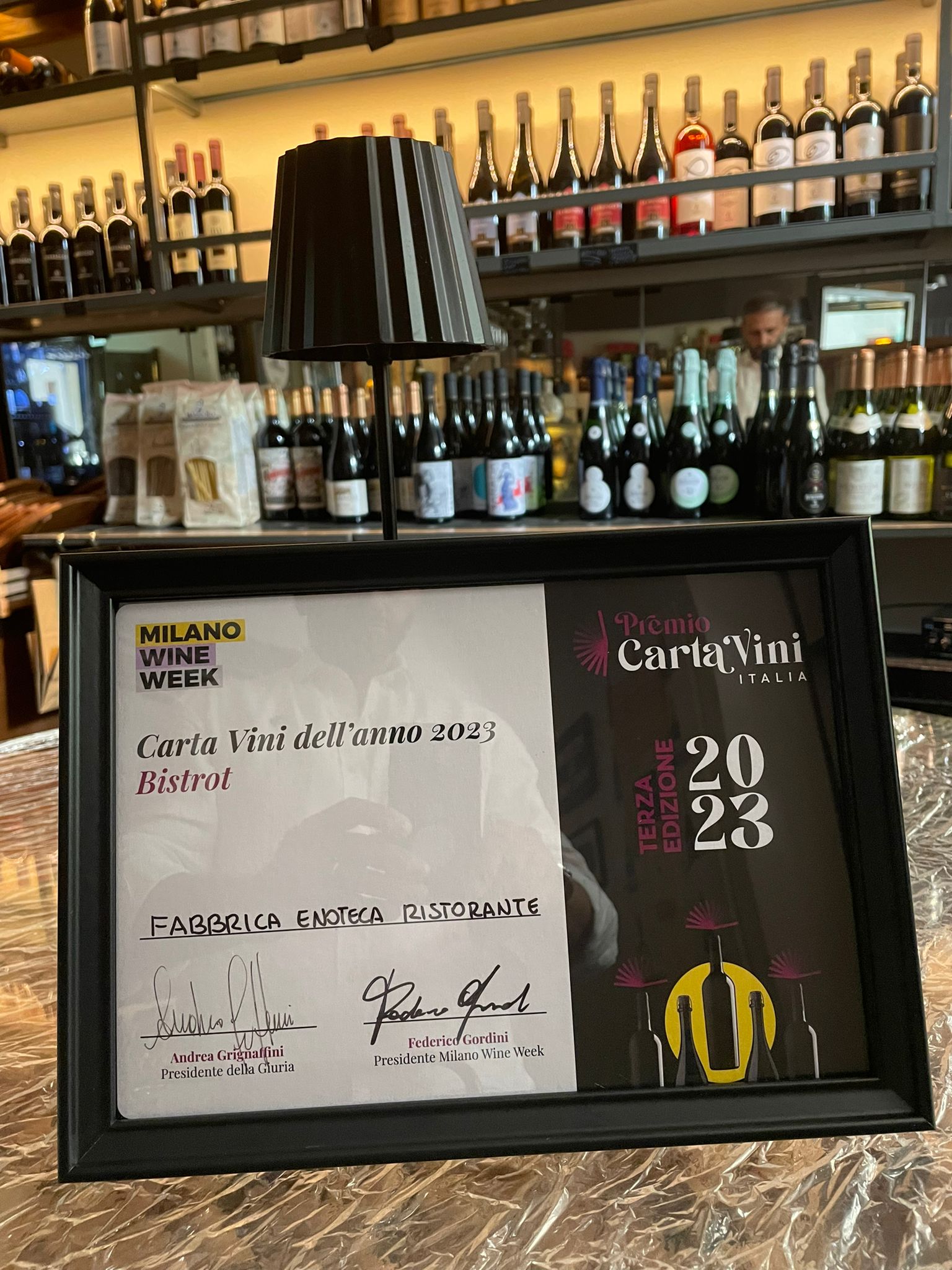 Va ad un locale vibonese l’unico Premio Carta dei Vini - Bistrot del Sud Italia 4 aversano2