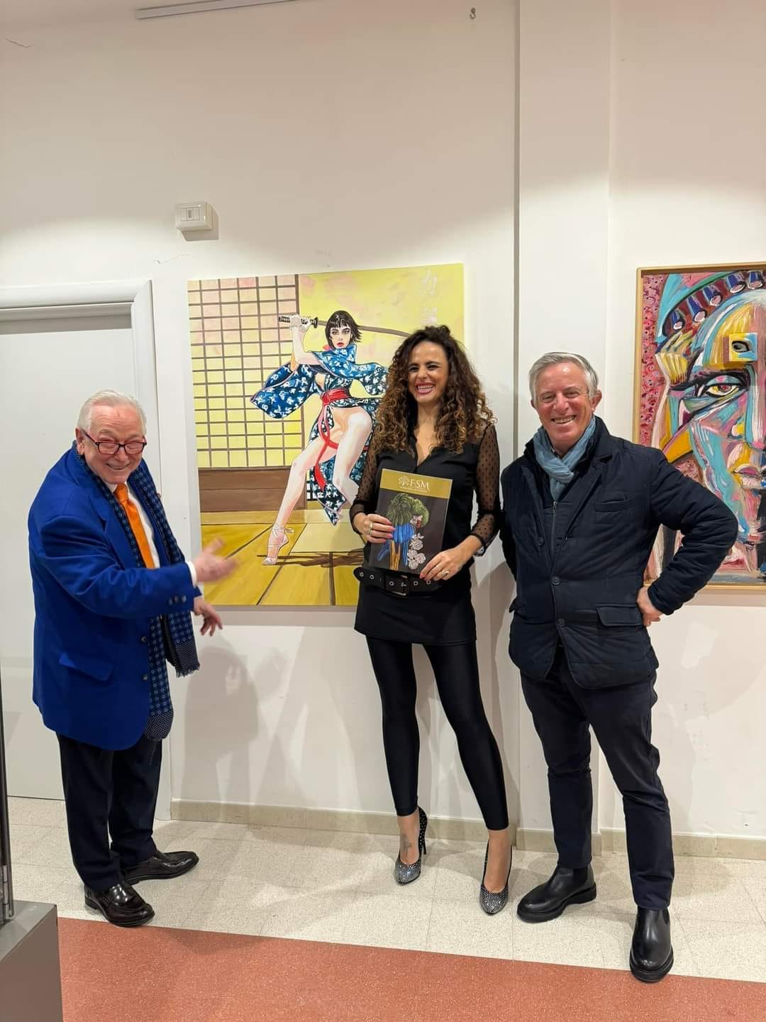 Grande successo per il Vernisagge della Mostra Antologica all'ex Stac di Catanzaro (foto) 18 400490303 10227824773638193 6451891406266742657 n 1