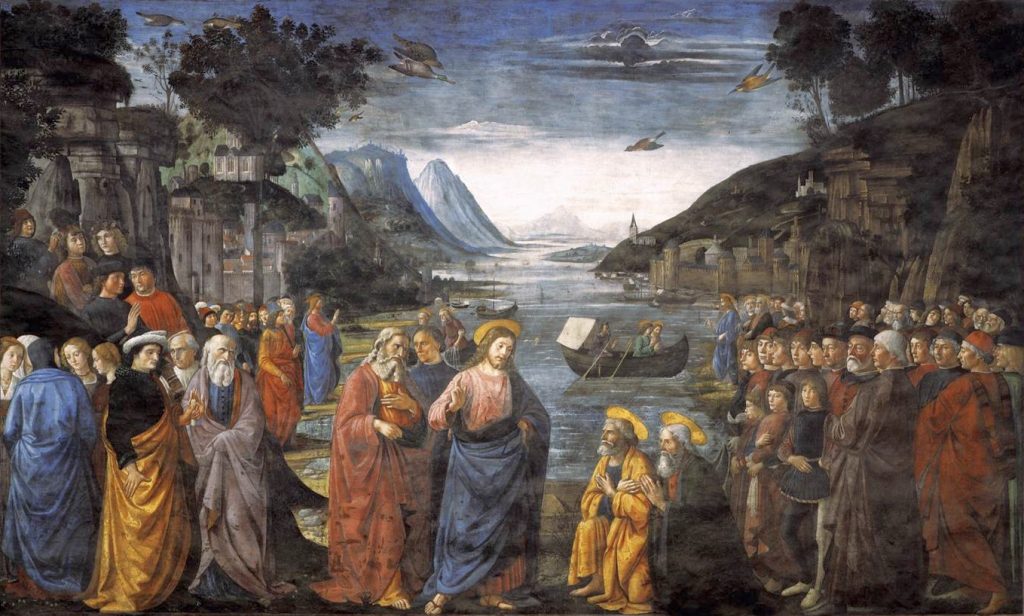 ghirlandaio vocazione dei primi apostoli