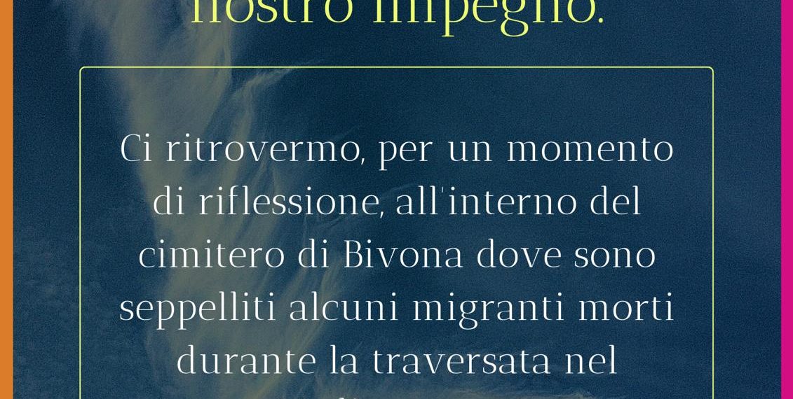 Il 5 gennaio Libera Vibo Valentia invita al cimitero di Bivona per ricordare i migranti morti in mare 1 whatsapp image 2024 01 02 at 16.36.12