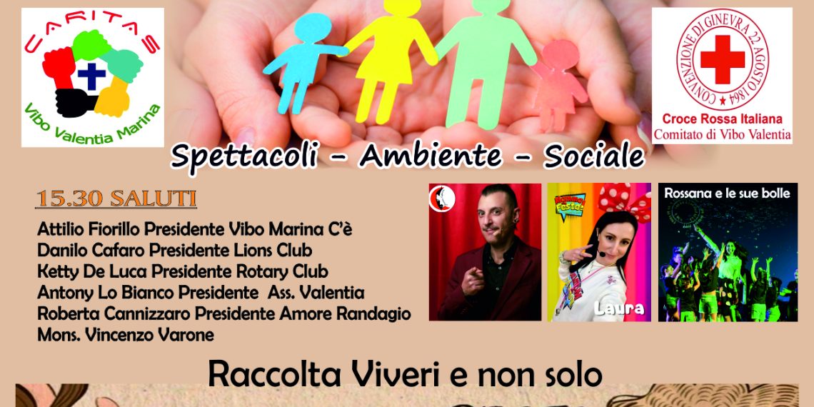 "Vibo Marina C'è" in vista del Carnevale torna per un pomeriggio dedicato ai bambini e alla solidarietà 1 “Vibo Marina C’è” in vista del Carnevale torna per un pomeriggio dedicato ai bambini e alla solidarietà