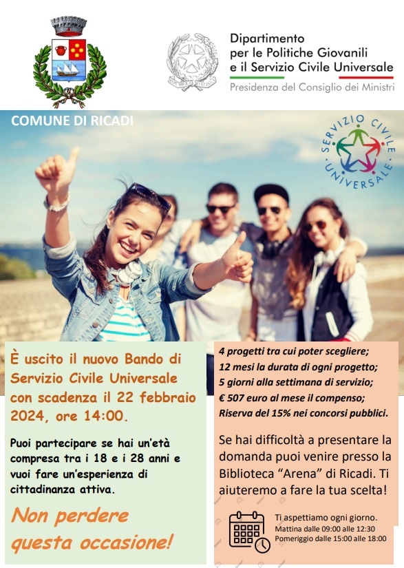 bando ricadi