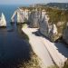 Le bianche scogliere della Costa d’Alabastro della Normandia