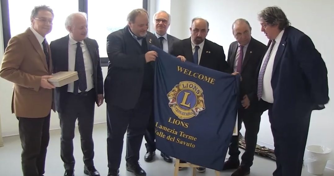 Inaugurata a Lamezia Terme la sede operativa del So.San, Solidarietà Sanitaria Lions (video) 1 Inaugurata a Lamezia Terme la sede operativa del So.San, Solidarietà Sanitaria Lions (video)