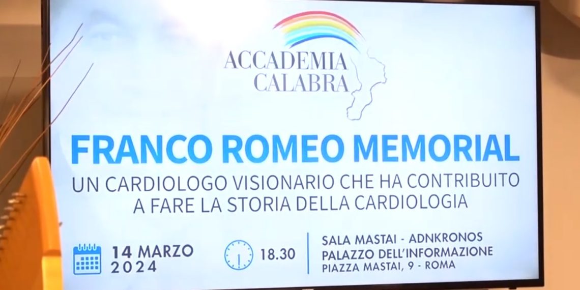 A Roma colleghi e amici per ricordare il medico calabrese Franco Romeo, ‘cardiologo tra la gente’ (video)