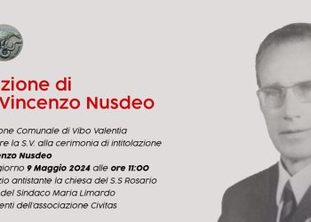 L’Associazione Civitas organizza il 9 maggio una Giornata in memoria di Vincenzo Nusdeo