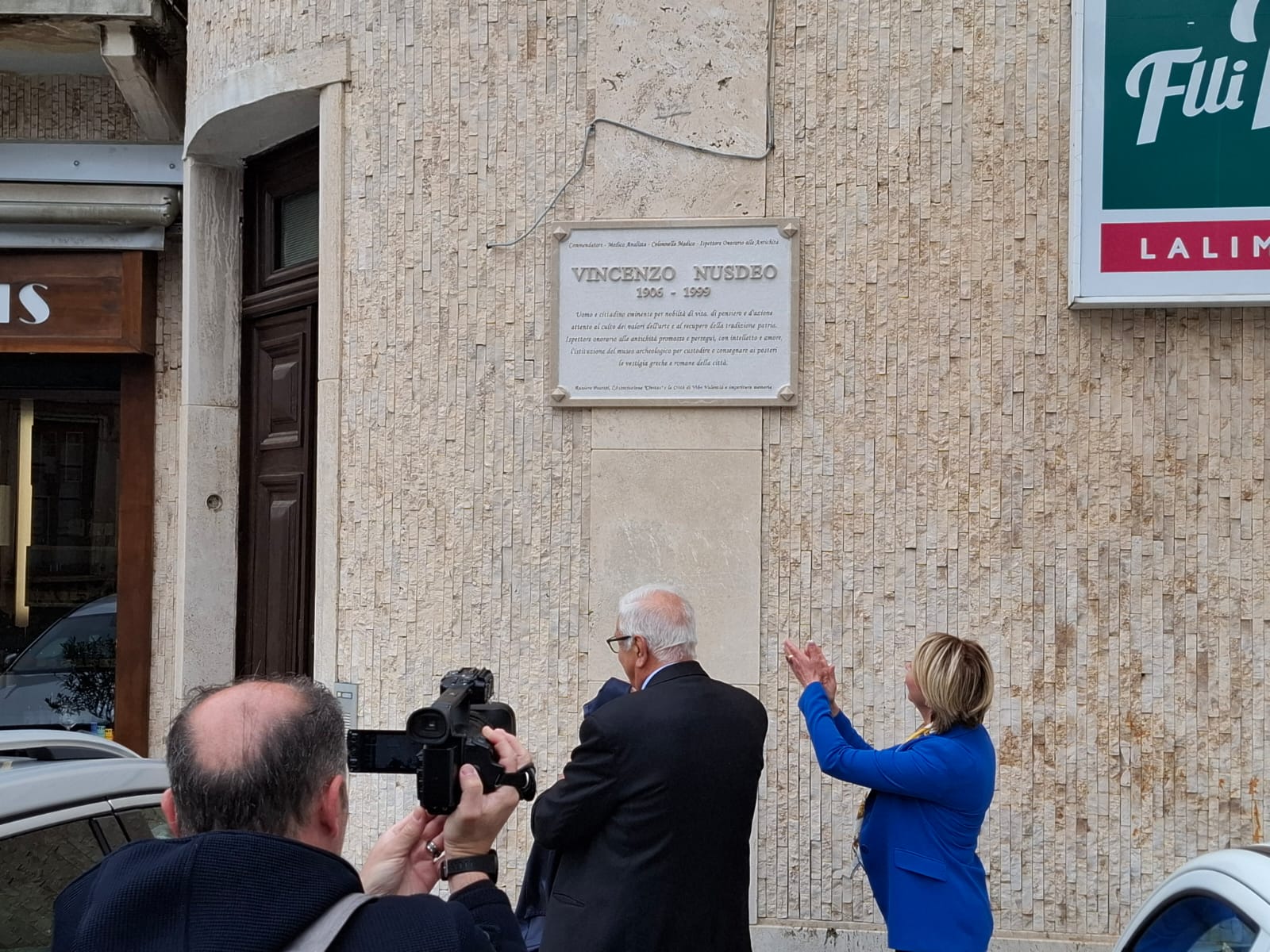 Al Museo Archeologico Vito Capialbi una stele per ricordare il fondatore Vincenzo Nusdeo (video) 10 whatsapp image 2024 05 09 at 12.11.15