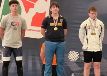 Finali Nazionali di Pesistica, Christian Boer campione italiano U17, Domenico Rito campione italiano U13