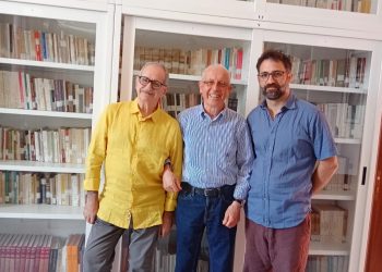 L’antropologo inglese Joseph Viscomi in visita alla Biblioteca Calabrese di Soriano