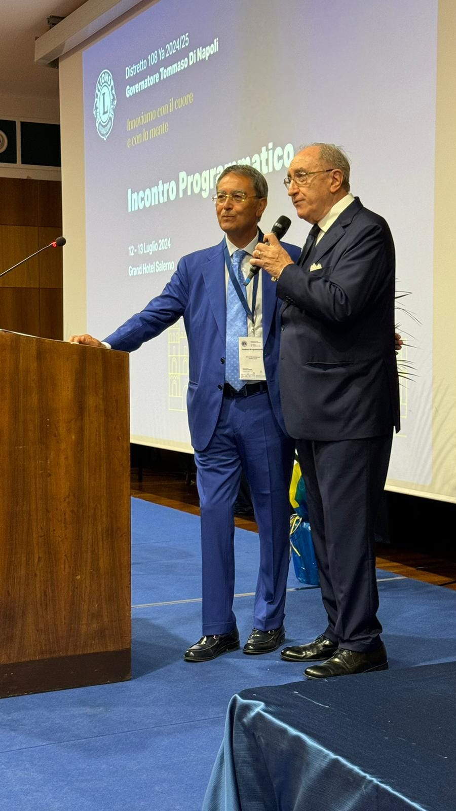 Con l'Incontro Programmatico di Salerno, è partito il nuovo anno sociale dei Lions Meridionali (foto e video) 7 451285384 831053445789184 3337609904020385365 n 1