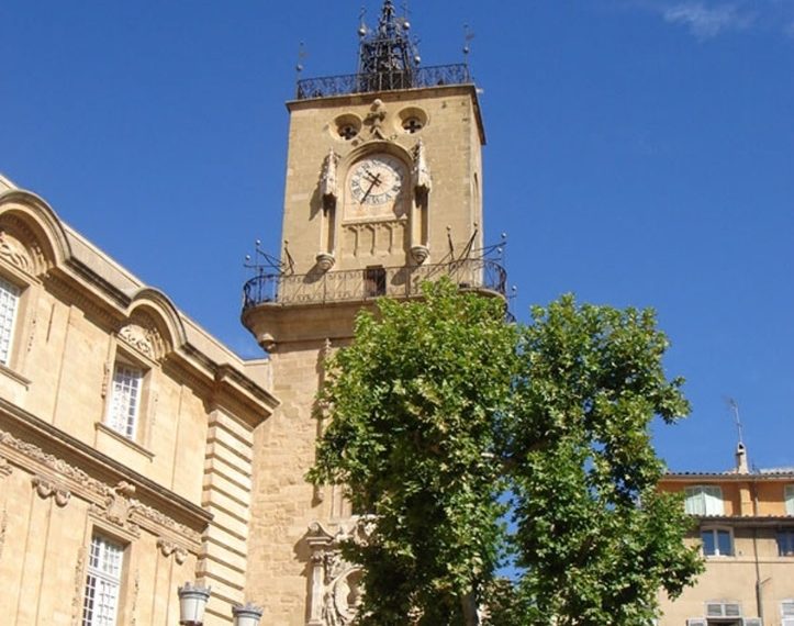 Watercolor painting di Aix-en-Provence, la città di Cezanne nel cuore della Provenza 1 Watercolor painting di Aix-en-Provence, la città di Cezanne nel cuore della Provenza