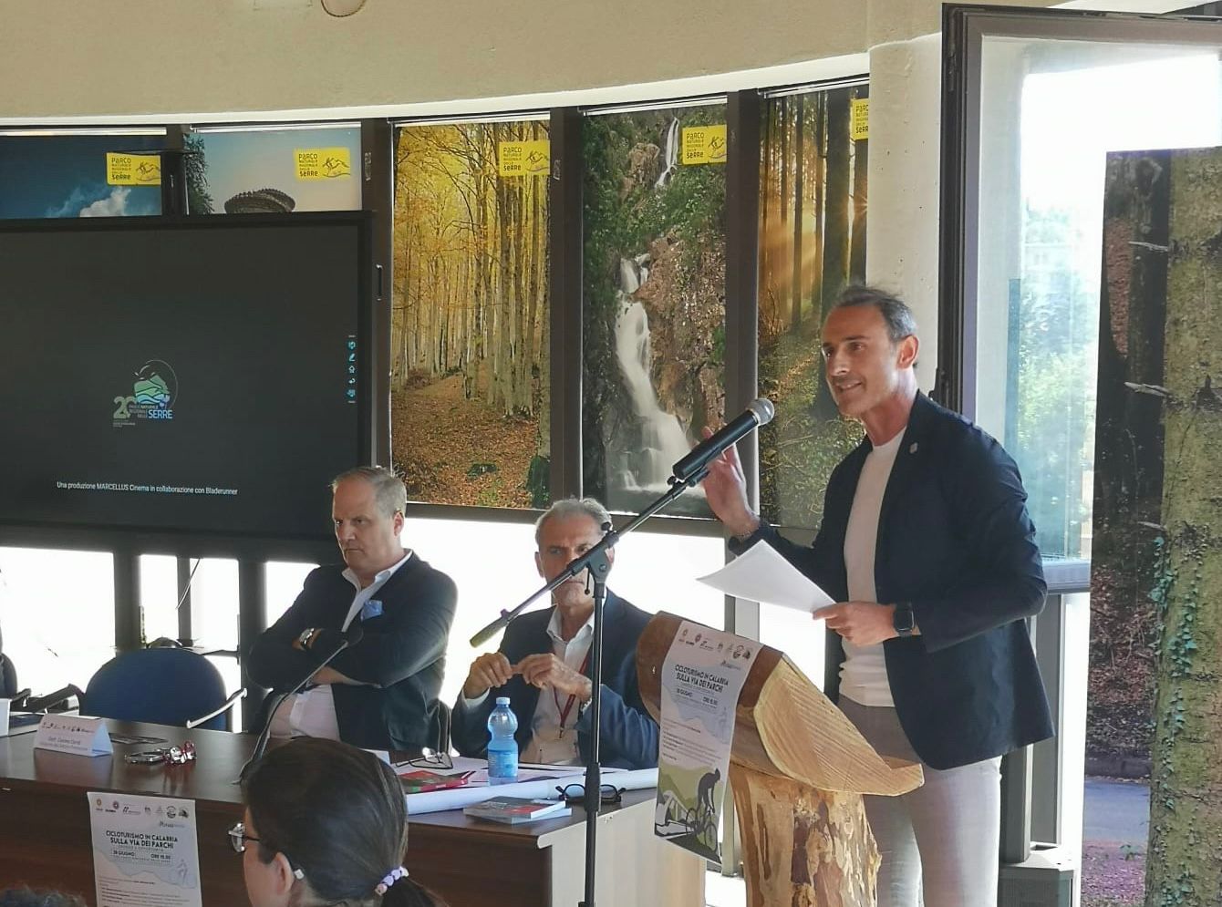 A Serra San Bruno si parla di Cicloturismo, un turismo lento e sostenibile che piace al Parco delle Serre (video) 2 whatsapp image 2024 07 02 at 12.41.11 2