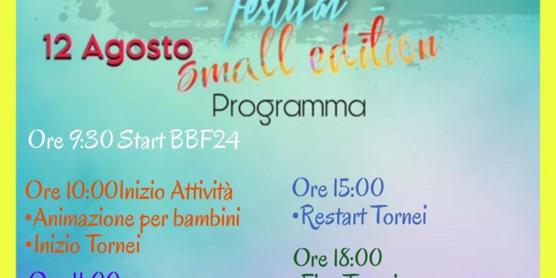 Un lunedì da vivere con sport, musica e giochi per tutte le età: il 12 agosto il Bivona Beach Festival