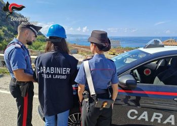 Bagnara Calabra: gravi irregolarità in un cantiere edile