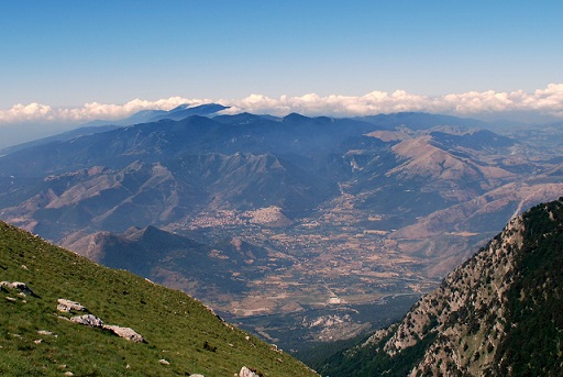 15596 panorama gruppo montuoso Pellegrino