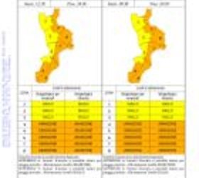 Maltempo in Calabria, l'Arpacal conferma l'allerta arancione con prevalenza sulla fascia jonica 1 Maltempo in Calabria, l’Arpacal conferma l’allerta arancione con prevalenza sulla fascia jonica