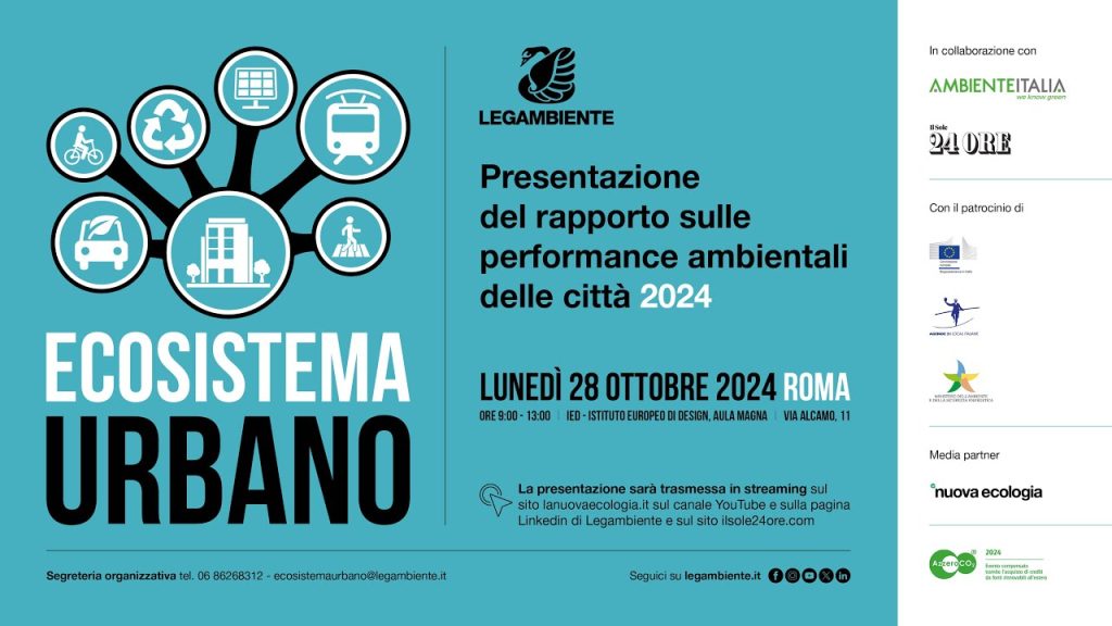 Ecosistema urbano 2024, città calabresi nelle ultime posizioni. Si salva solo Cosenza, 13ª. Vibo Valentia 101ª 1 maxresdefault