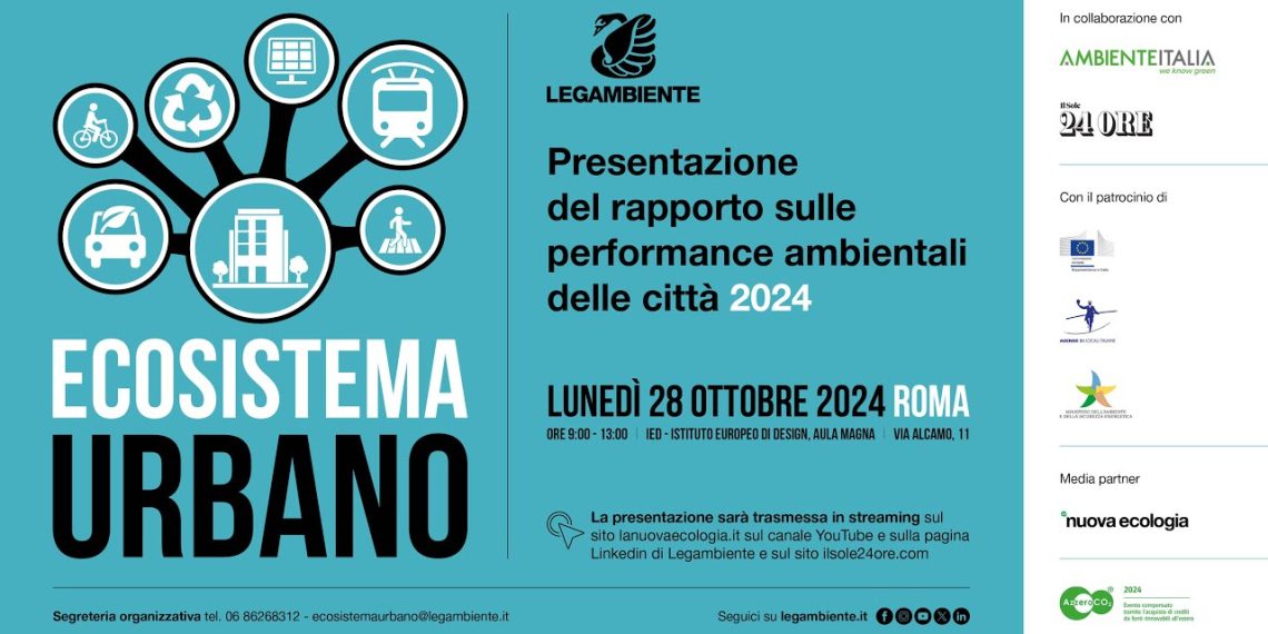 Ecosistema urbano 2024, città calabresi nelle ultime posizioni. Si salva solo Cosenza, 13ª. Vibo Valentia 101ª