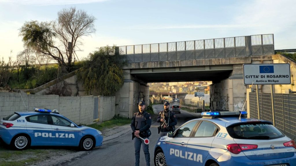 polizia rosarno