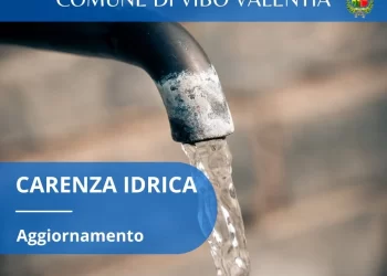 Vibo Valentia, sarà una domenica senza acqua per la parte alta della città. L’incubo continua…