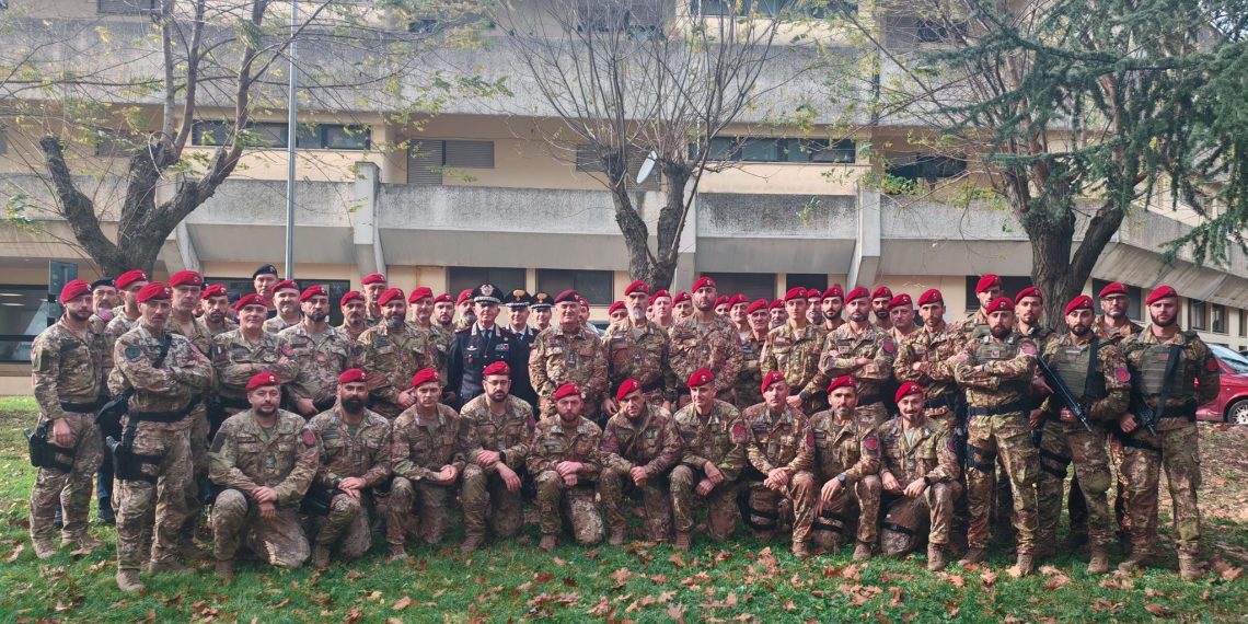 Visita del Generale Truglio allo Squadrone Eliportato Cacciatori Calabria