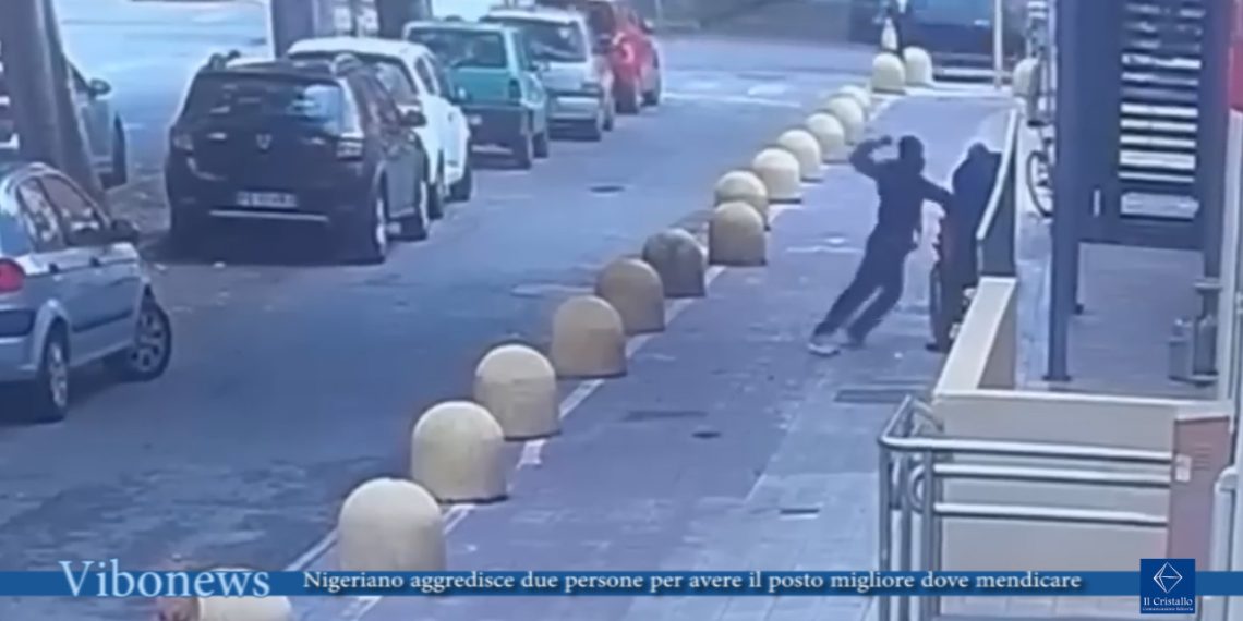 Reggio Calabria, aggressione  vicino al Centro commerciale per avere il punto ideale dove chiedere l’elemosina (VIDEO)