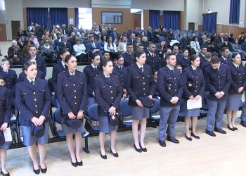 Alcuni allievi della Scuola di Polizia di Vibo Valentia hanno ricevuto il sacramento della Cresima (VIDEO)