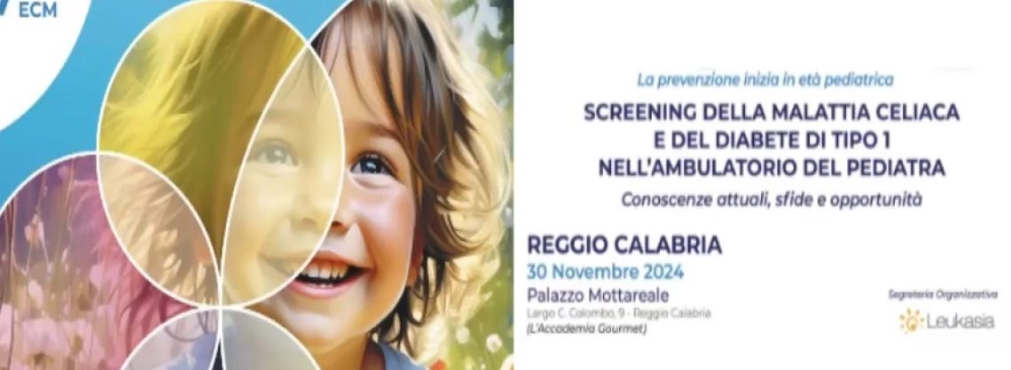 Screening della Malattia Celiaca e del Diabete di tipo1, a Reggio Calabria un importante congresso (VIDEO)
