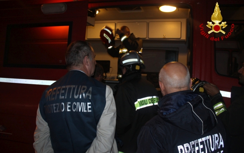 Vibo Valentia, esercitazione notturna in Prefettura. Simulato un incidente ferroviario nei pressi di Mileto (VIDEO) 4 foto4 esercitazione galleria francica