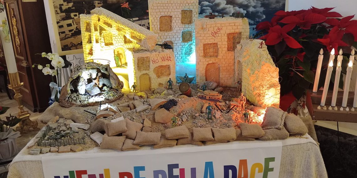 A Vena Superiore un Presepe per denunciare la crudeltà della guerra e per invocare la speranza in un futuro migliore