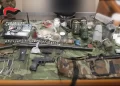 Operazione dei Carabinieri a San Costantino Calabro, sequestrate armi e droga; effettuato un arresto