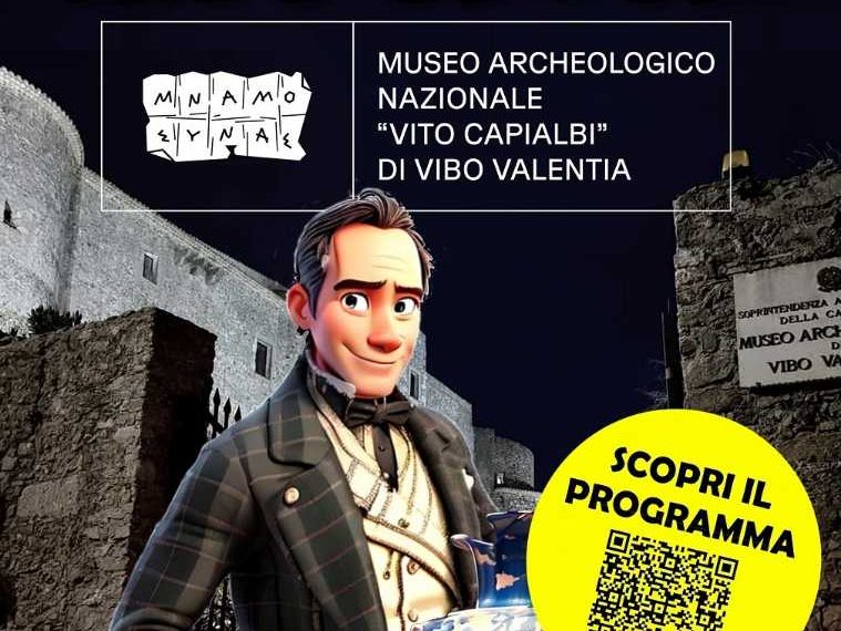 Con il Conte Vito alla scoperta di Hipponion, il Museo Archeologico presenta gli innovativi servizi educativi 2025 1 Con il Conte Vito alla scoperta di Hipponion, il Museo Archeologico presenta gli innovativi servizi educativi 2025