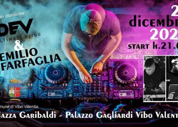 “Evento Gagliardo”, sabato 21 dicembre a Vibo Valentia un dj-set per i giovani vibonesi