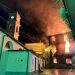 Fiamme nei pressi della Chiesa Madre di Dasà. L’incendio improvviso intorno alle 17.00 (VIDEO)