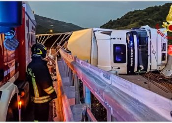 Incidente sull’autostrada A2 del Mediterraneo