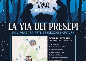 Lungo “La Via dei Presepi” di Vibo Valentia, anche due opere d’arte presepiale offerte dalla Provincia