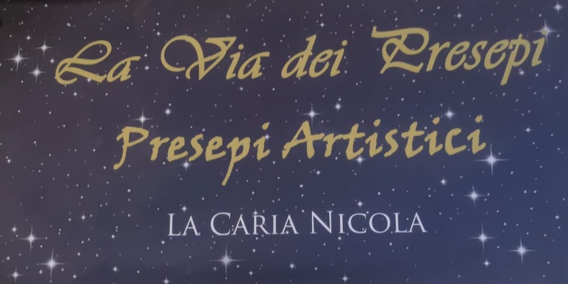 I Presepi artistici di Nicola La Caria in mostra nella Chiesa degli Angeli lungo “La Via dei Presepi” a Vibo Valentia