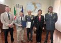 Visita del console generale degli Stati Uniti al Comando Regionale Calabria della Guardia di Finanza