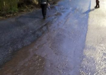 Maltempo, a Parghelia problemi lungo la Provinciale per Fitili. Immediato l’intervento di messa in sicurezza