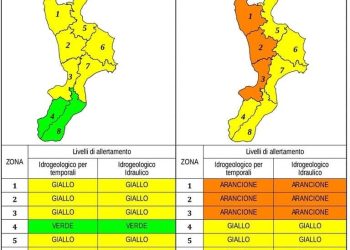 Sarà una domenica di maltempo. Scatta l’Allerta Meteo ed il Comune di Vibo Valentia avvisa la cittadinanza