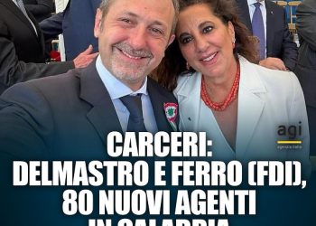 80 nuovi agenti di Polizia Penitenziaria saranno assegnati alle carceri calabresi