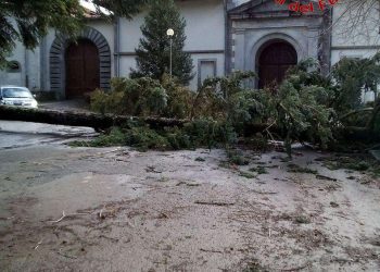 Proseguono gli interventi di soccorso dei vigili del fuoco per il maltempo nel vibonese