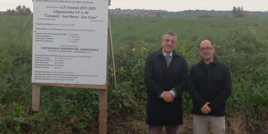Provincia di Vibo Valentia, fa tappa a Cessaniti il tour ricognitivo, del presidente Corrado L’Andolina