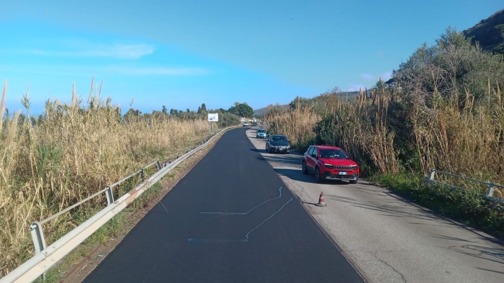 Lavori lungo la SP 95