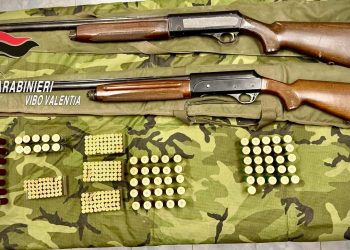 Operazione dei Carabinieri: sequestrate armi e munizioni a Mileto, arrestati due fratelli